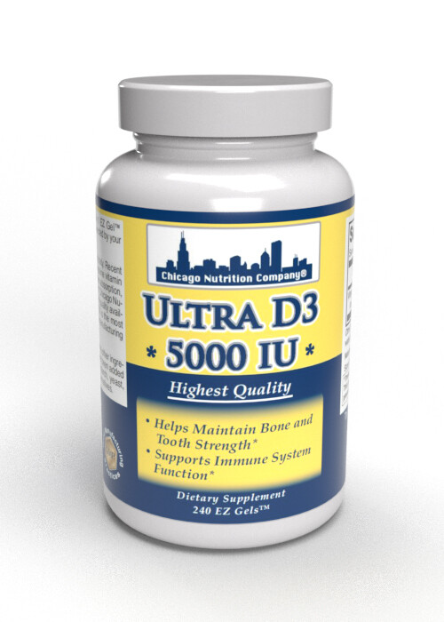 Vitamin D3  5000 IU - 240 SoftGels