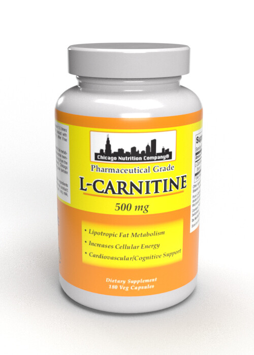 L-Carnitine  500 mg - 180 Veg Caps