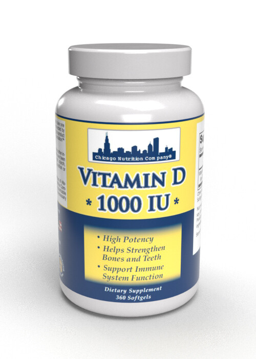 Vitamin D  1000 IU - 360 SoftGels
