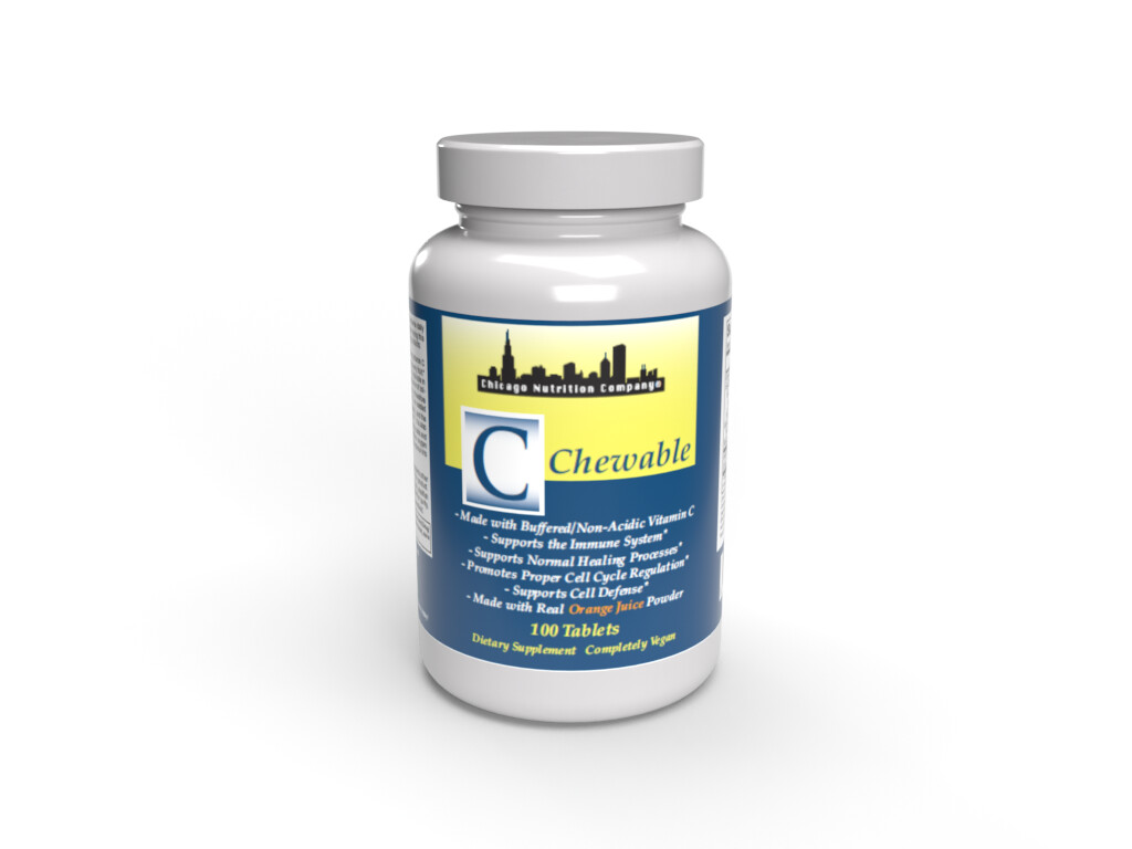 Vitamin C - 100 Tablets - Chewable