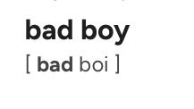 Bad Boi
