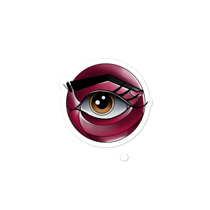 Neo Traditional Eye Bubble Free Sticker