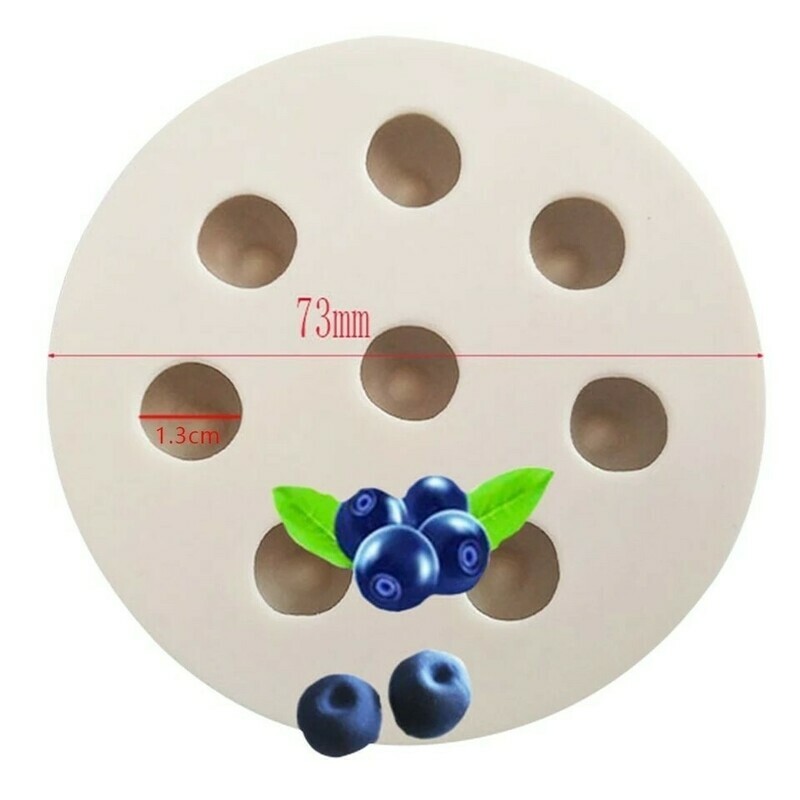 Blueberry silicon mold