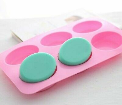 Oval silicone mold