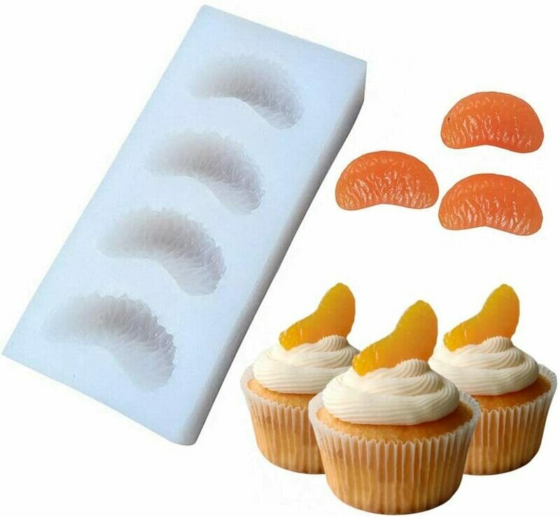 Small Orange slices silicone mold
