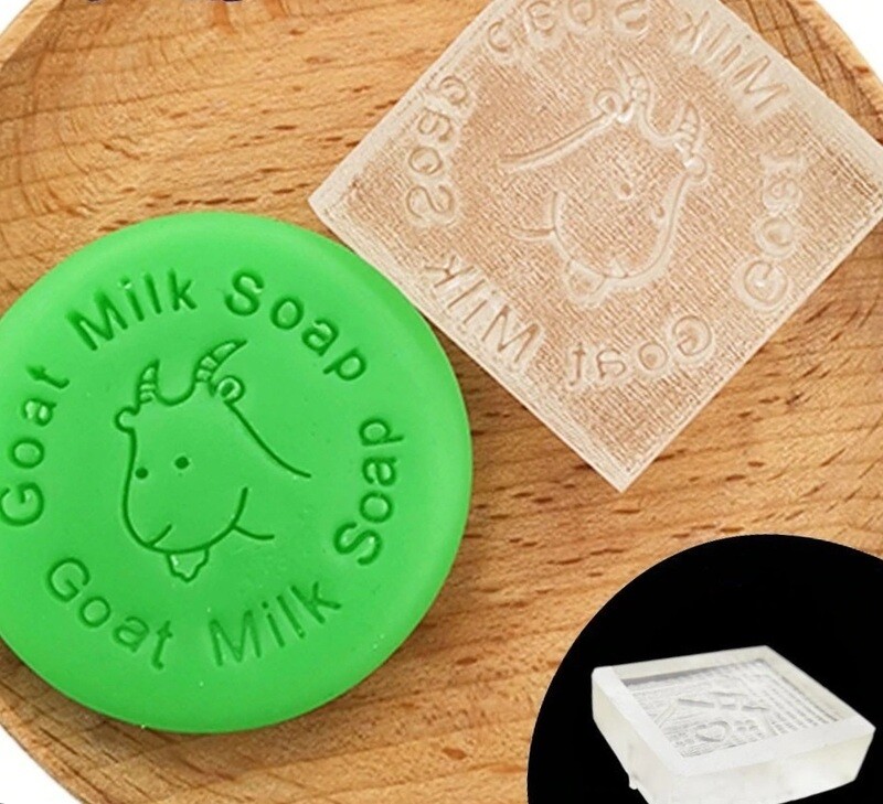 Goat&#39;s Mlik Soap Stamp