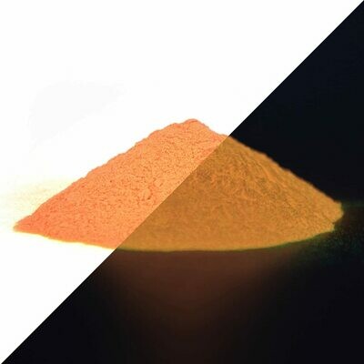 Orange glow in the dark powder (30 g)