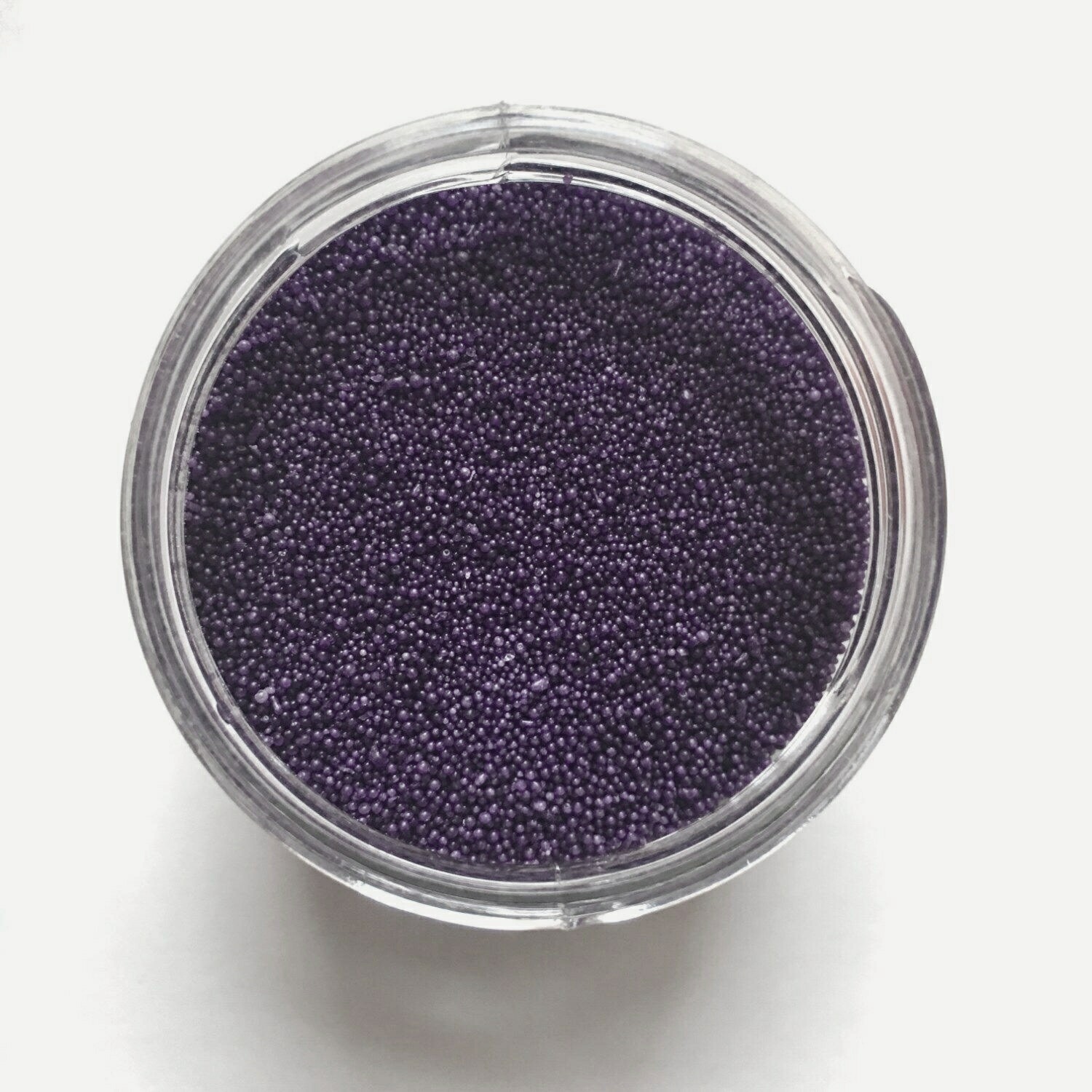 Purple Insoluble Jojoba Beads ( 20-30 mesh), size: 30 g