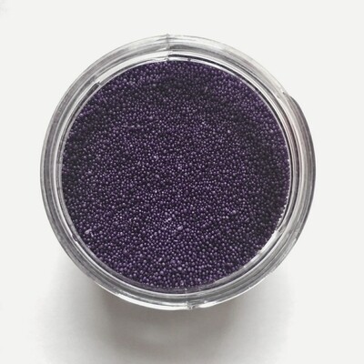 Purple Insoluble Jojoba Beads ( 20-30 mesh)