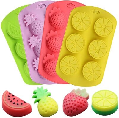 Fruits Shaped Silicone Molds