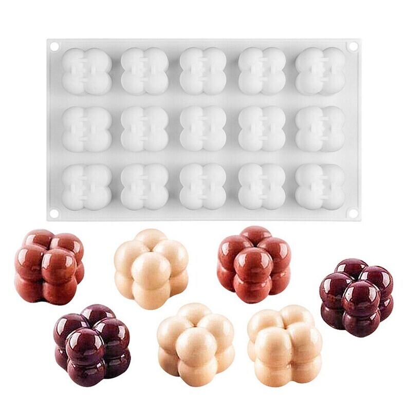 3D mini Bubble Silicone Mold