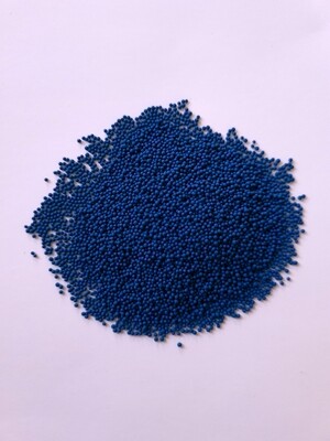 Blue Insoluble Jojoba Beads ( 10-20 mesh)