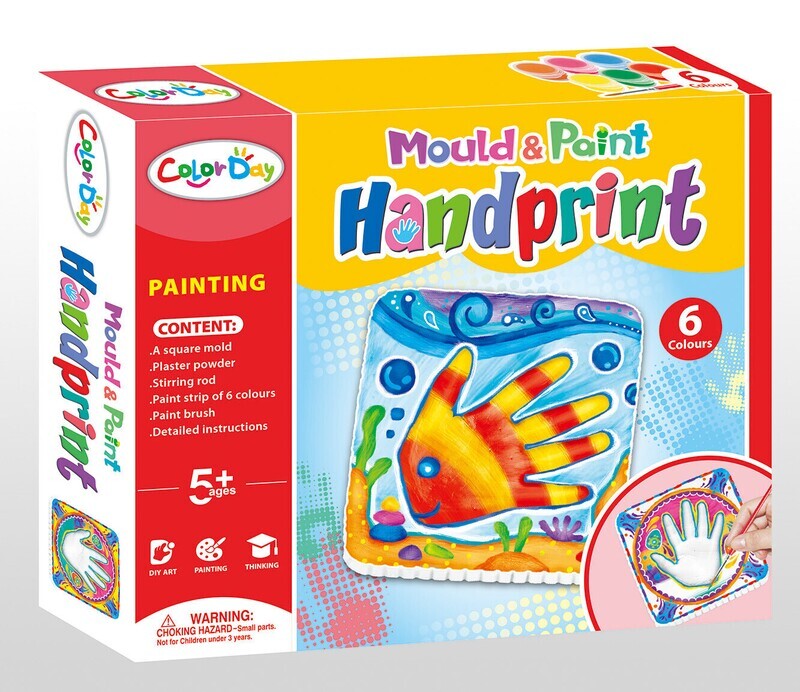 Mould and Paint Handprint