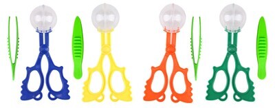 Tweezers Scissors & Clip for Sensory Fun