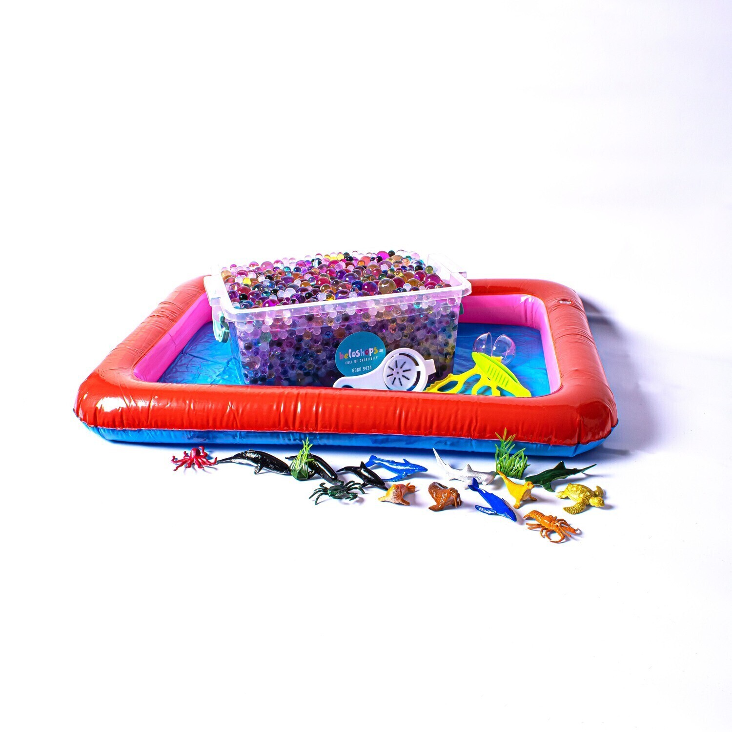 Water Beads Box - Animals Play