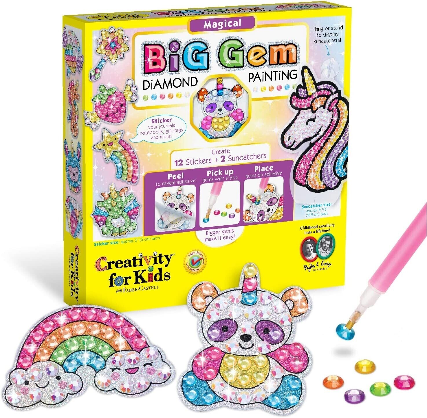 Diamond sticker Big gem-Magical