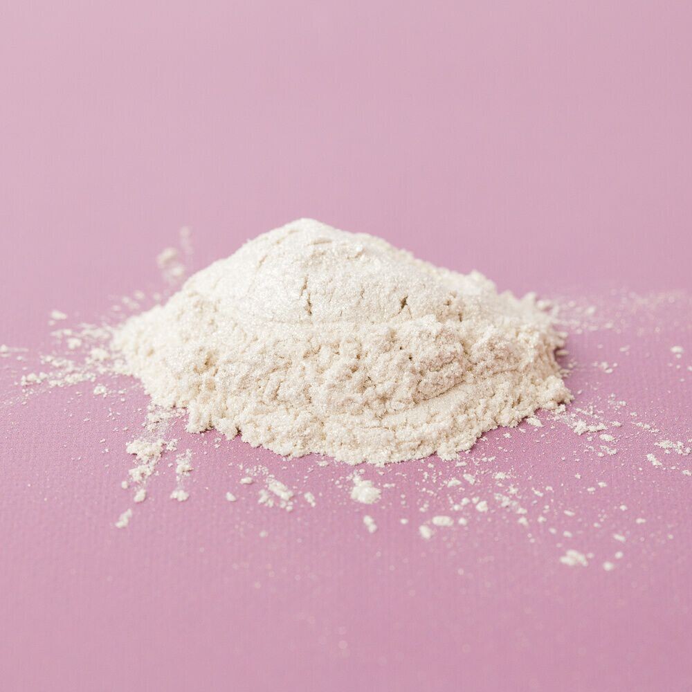 Gold white  Mica