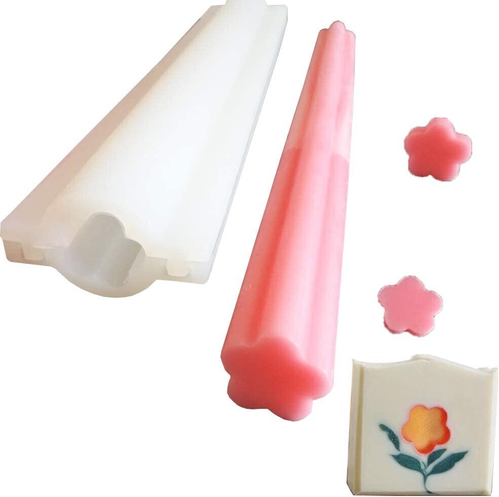 flower  long silicon mold tube