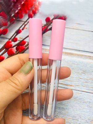 Pink Lip Gloss Containers 10 ml (10 pieces)