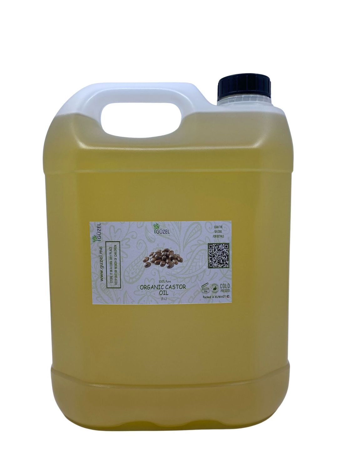 Organic Castor oil, size: 5 liter
