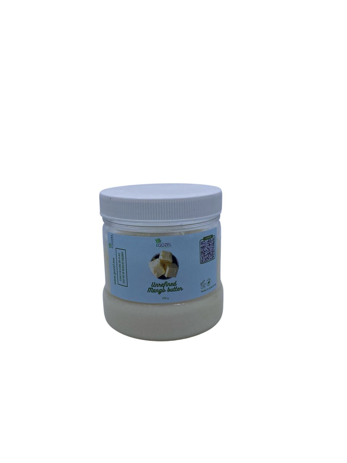 Unrefined Mango butter ( plastic container ), size: 250 g