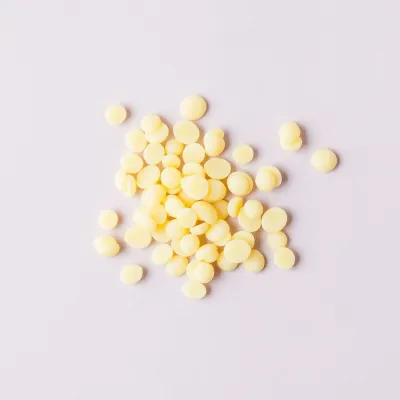 Unrefined cocoa butter pastilles  (200 g)