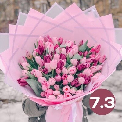 Букет тюльпанов 23
