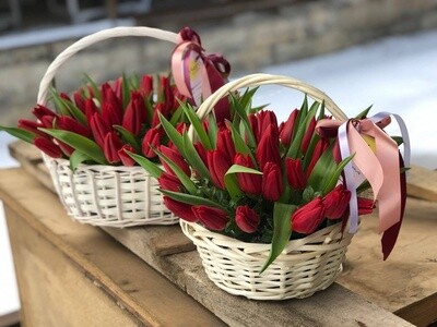 Букет тюльпанов 30