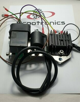 Universal CDI for Lambretta series 1 - 2 with DC regulator fitted