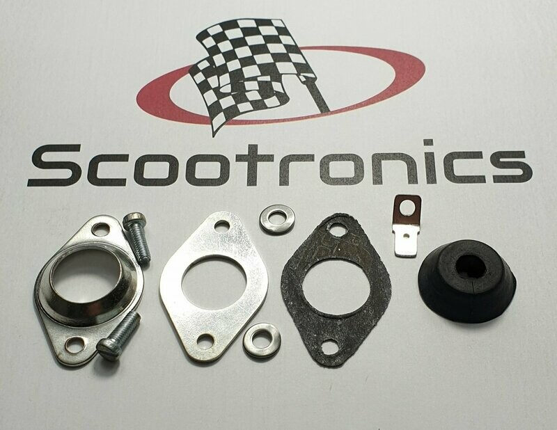 Mag Housing Large Split Grommet Kit in Stainless Steel