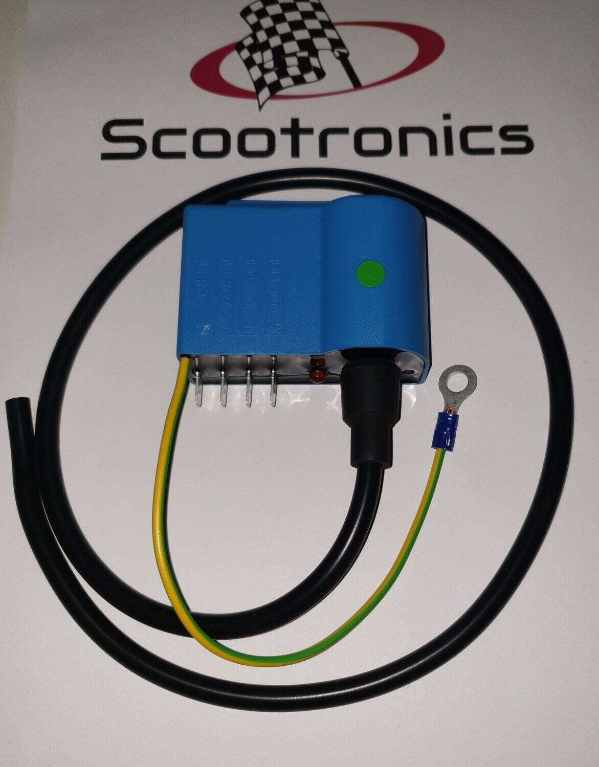 Ducati Style CDI High Powered with Red diagnostic LED indicator & 4 Degrees Retard