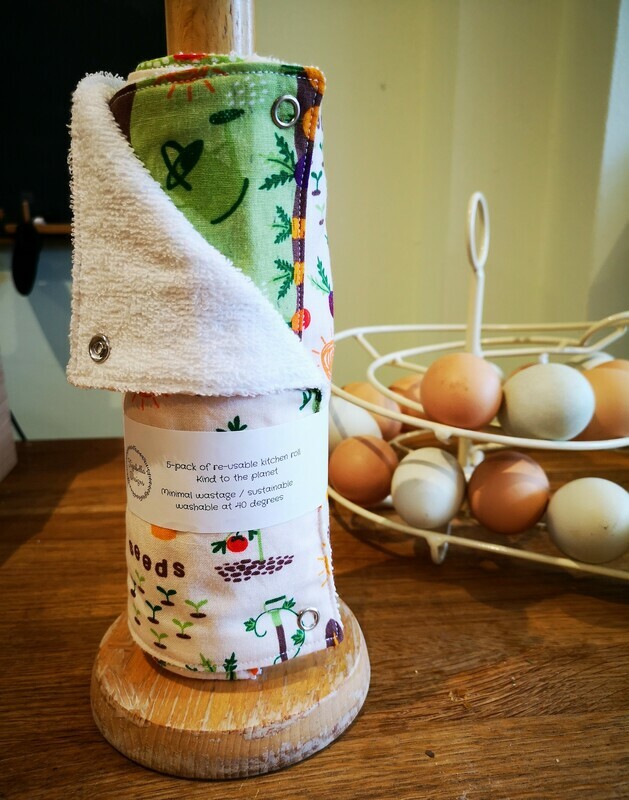5 Kitchen Roll - Country Garden 5 Kitchen Roll - Country Garden