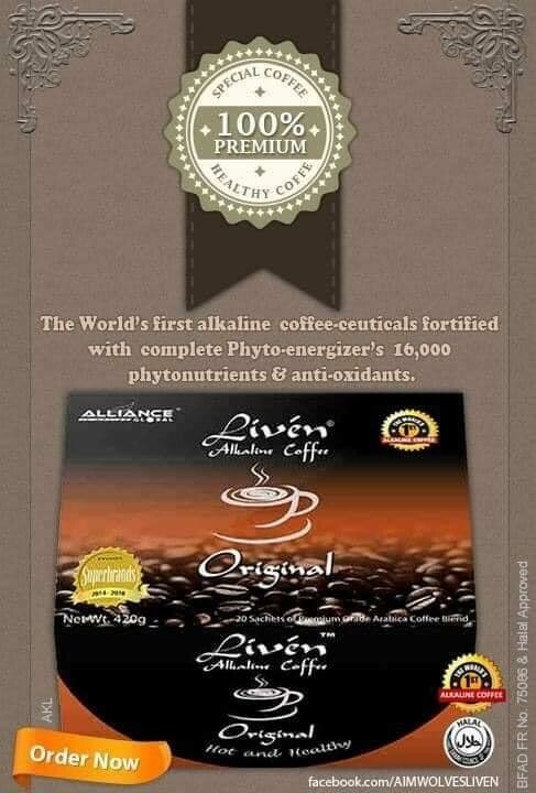 LIVEN ALKALINE COFFEE