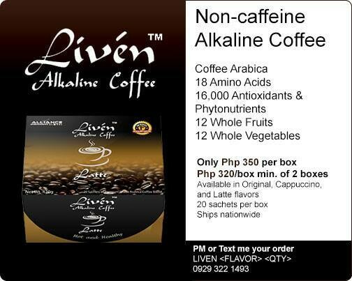 LIVEN ALKALINE COFFEE