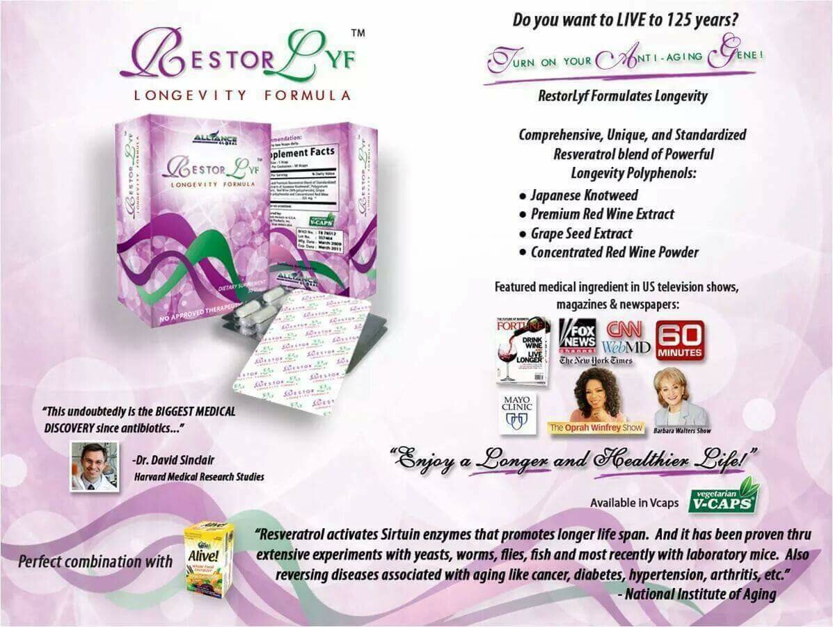 Restorlyf Longevity Formula