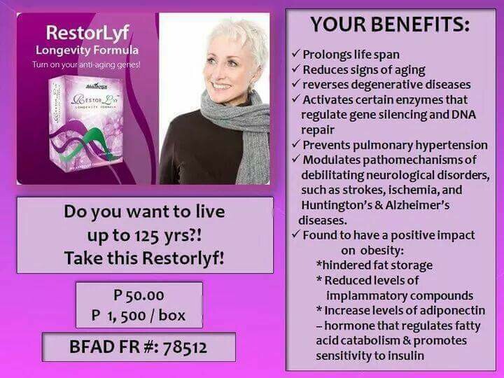 Restorlyf Longevity Formula