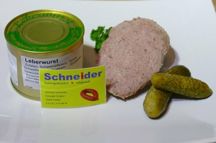 Leberwurst fein Dose