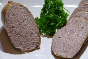 Leberwurst fein , geräuchert