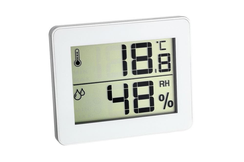 < Digitale Thermo-Hygrometer van de firma TFA>