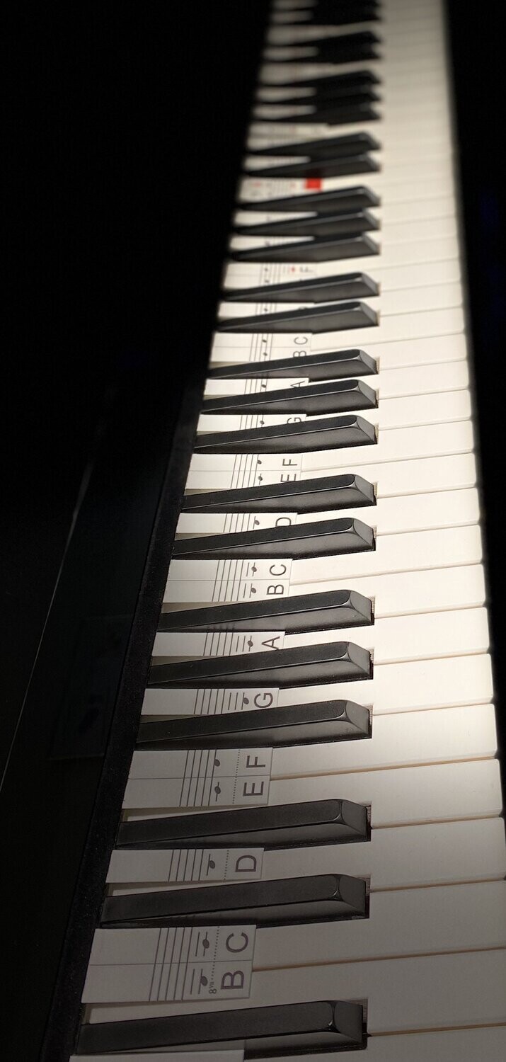 <De piano notenwijzer  van pianoaccessoires.com is een piano leermiddel voor beginnende pianoleerlingen>