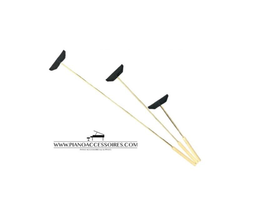 < De soundboard wipers van pianoaccessoires.com zijn ideaal om de binnenkant van uw vleugel schoon te maken.>