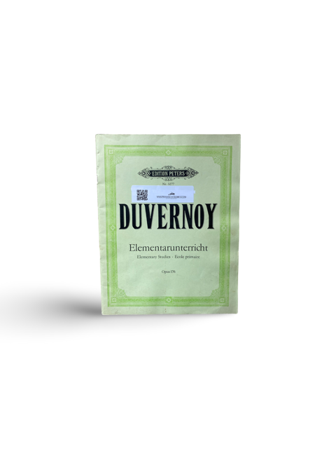 <DUVERNOY ELEMENTARUNTERRICHT OP.176 , tweedehands pianoboek, pianoaccessoires.com>