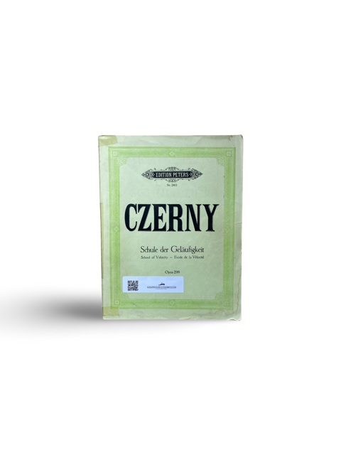 <Opus 299, ook bekend als “De School van de Snelheid”, is een verzameling van 40 pianostudies gecomponeerd door Carl Czerny.  Tweedehands pianoboek bij pianoaccessoires.com>