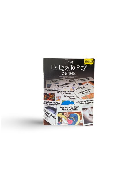 <THE IT'S EASY TO PLAY SERIES, tweedehands pianoboek, pianoaccessoires.com>