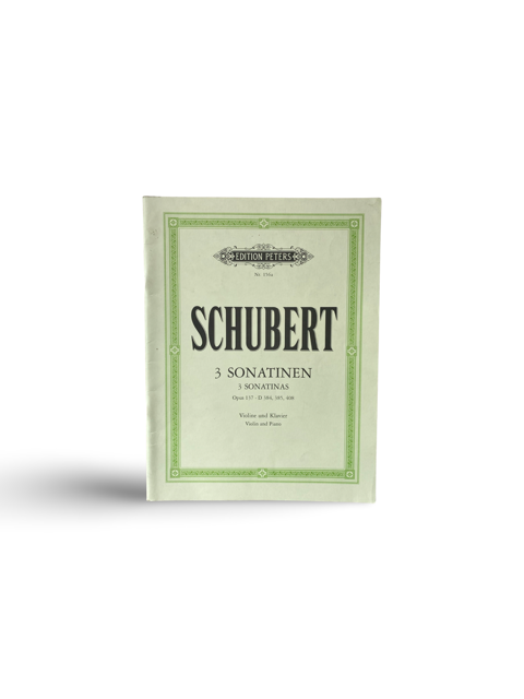 < SCHUBERT 3 SONATINEN OP.137, tweedehands pianoboek, pianoaccessoires.com>
