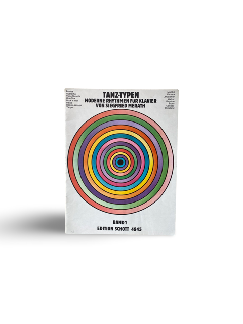 <TANZ-TYPEN MODERNE RHYTHMEN BAND 1, tweedehands pianoboek, pianoaccessoires.com>