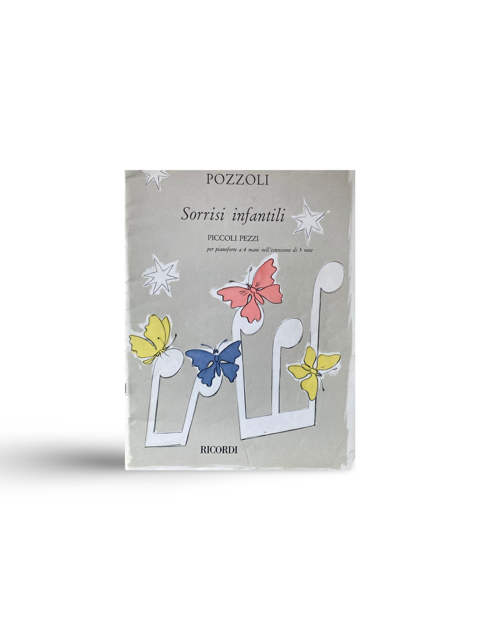 <POZZOLI SORRISI INFANTILI, tweedehands pianoboek, pianoaccessoires.com>