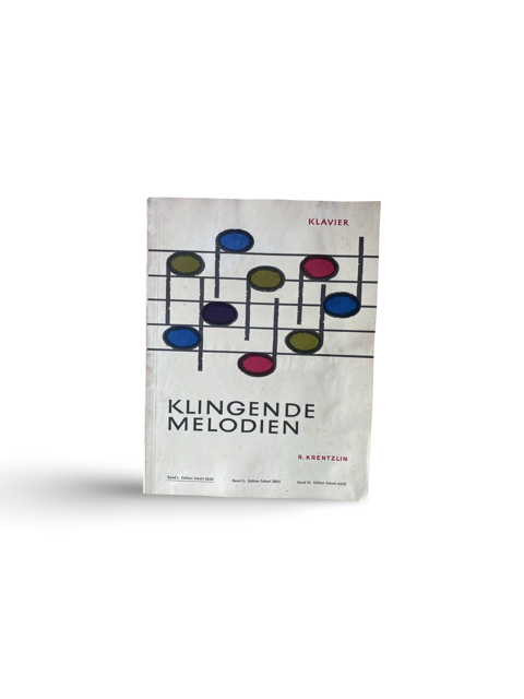 <KLINGENDE MELODIEN R.KRENTZLIN, tweedehands pianoboek, pianoaccessoires.com>