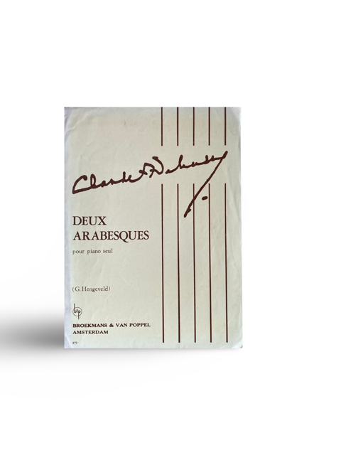<DEBUSSY DEUX ARABESQUES tweedehands pianoboek van pianoaccessoires.com>