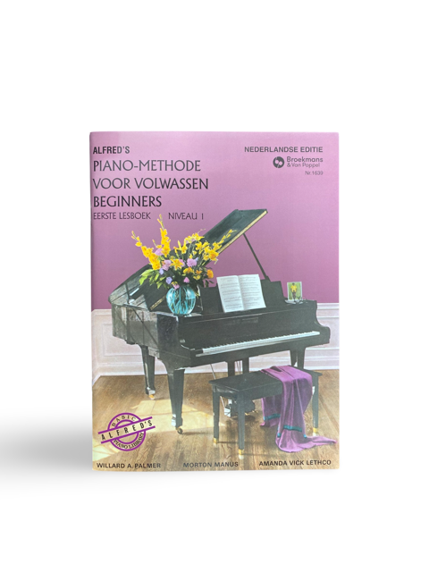 < Alfred voor volwassenen beginners deel 1, pianoaccessoires.com>